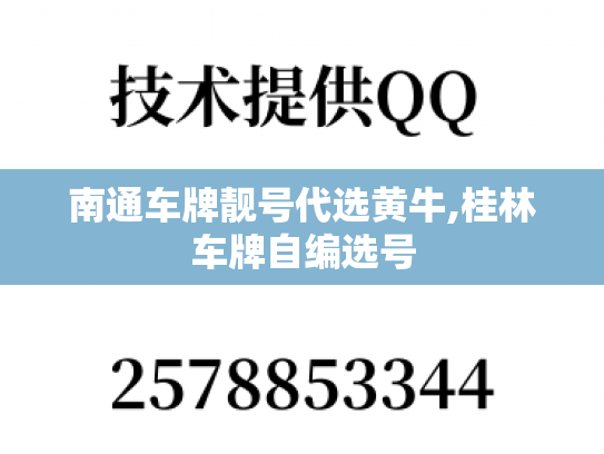 南通车牌靓号代选黄牛,桂林车牌自编选号