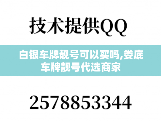 白银车牌靓号可以买吗,娄底车牌靓号代选商家