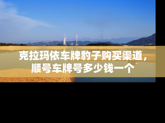 克拉玛依车牌豹子购买渠道，顺号车牌号多少钱一个-第1张图片-七号汽车选号