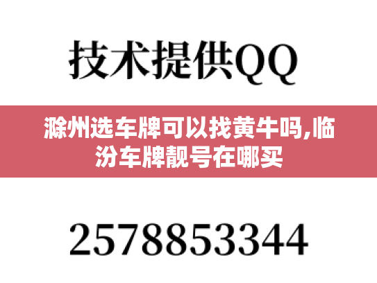 滁州选车牌可以找黄牛吗,临汾车牌靓号在哪买
