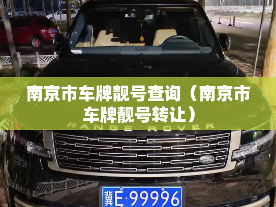 南京市车牌靓号查询（南京市车牌靓号转让）