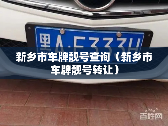 新乡市车牌靓号查询（新乡市车牌靓号转让）