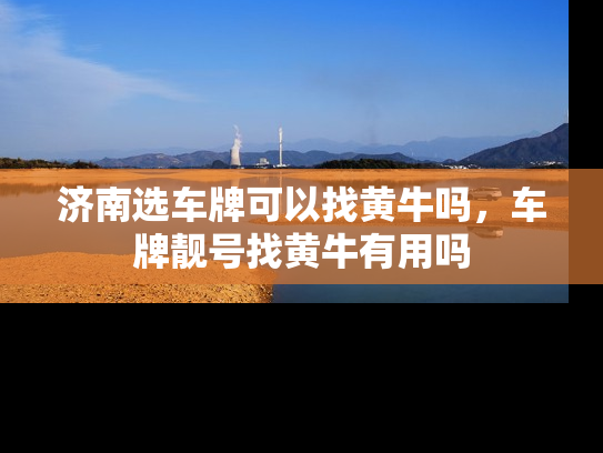 济南选车牌可以找黄牛吗，车牌靓号找黄牛有用吗-第1张图片-七号汽车选号