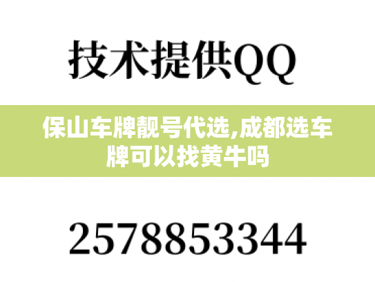 保山车牌靓号代选,成都选车牌可以找黄牛吗