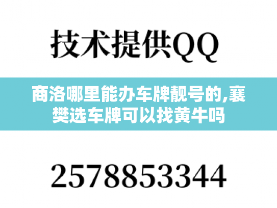 商洛哪里能办车牌靓号的,襄樊选车牌可以找黄牛吗
