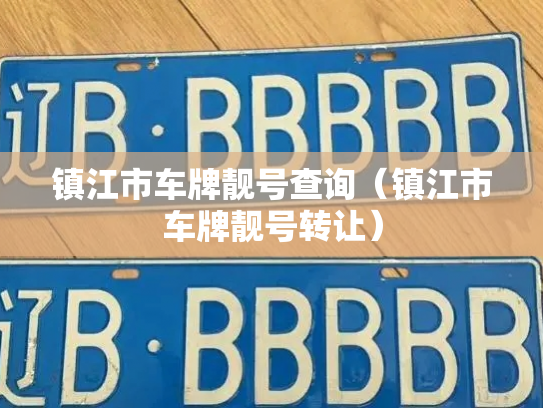 镇江市车牌靓号查询（镇江市车牌靓号转让）-第3张图片-七号汽车选号
