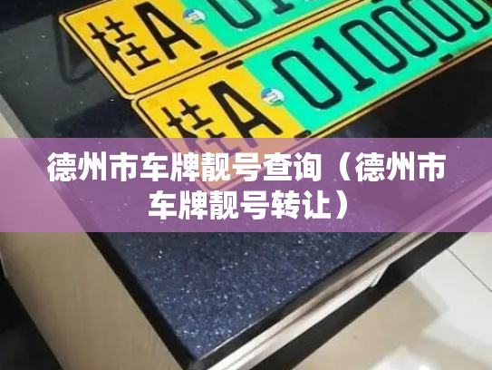 德州市车牌靓号查询(德州市车牌靓号转让)-第3张图片-七号汽车选号 德州市车牌靓号查询(德州市车牌靓号转让)-第3张图片-七号汽车选号