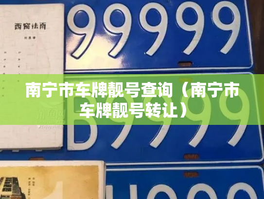 南宁市车牌靓号查询（南宁市车牌靓号转让）