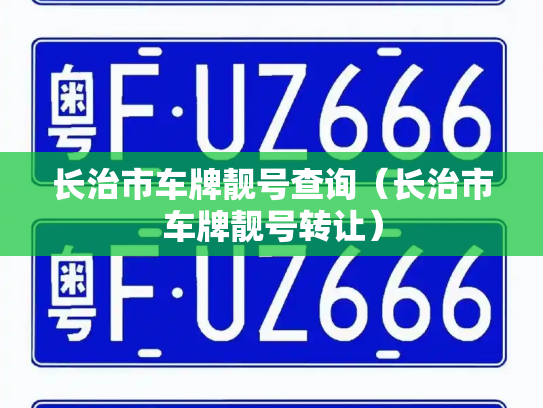 长治市车牌靓号查询(长治市车牌靓号转让)-第2张图片-七号汽车选号 长治市车牌靓号查询(长治市车牌靓号转让)-第2张图片-七号汽车选号