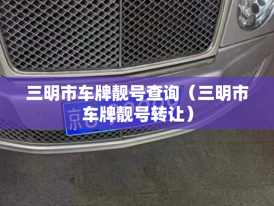 三明市车牌靓号查询（三明市车牌靓号转让）