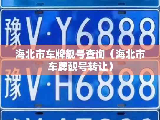 海北市车牌靓号查询(海北市车牌靓号转让)-第3张图片-七号汽车选号 海北市车牌靓号查询(海北市车牌靓号转让)-第3张图片-七号汽车选号