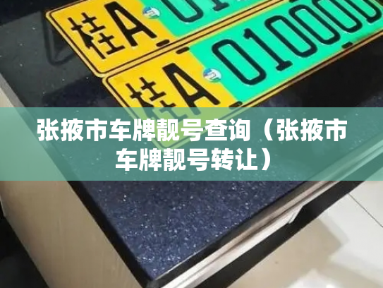 张掖市车牌靓号查询（张掖市车牌靓号转让）