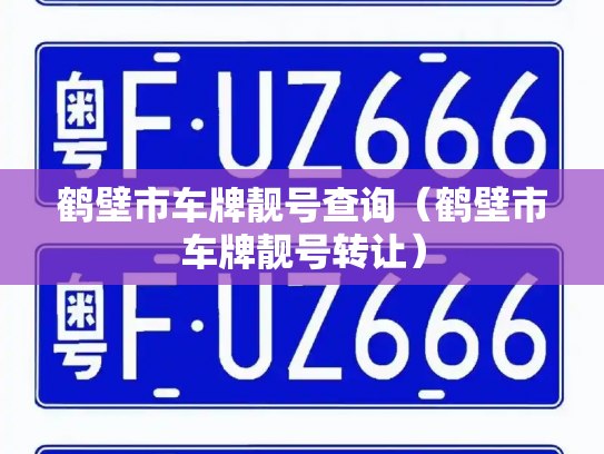 鹤壁市车牌靓号查询（鹤壁市车牌靓号转让）
