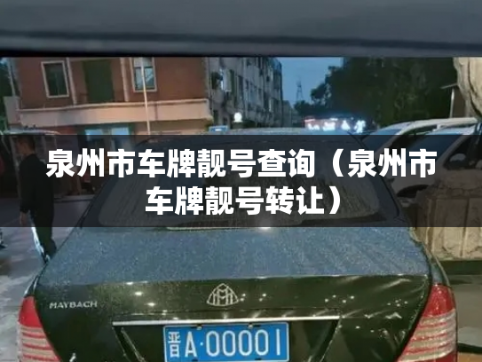 泉州市车牌靓号查询(泉州市车牌靓号转让)-第3张图片-七号汽车选号 泉州市车牌靓号查询(泉州市车牌靓号转让)-第3张图片-七号汽车选号