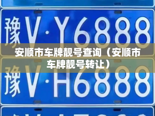 安顺市车牌靓号查询(安顺市车牌靓号转让)-第3张图片-七号汽车选号 安顺市车牌靓号查询(安顺市车牌靓号转让)-第3张图片-七号汽车选号