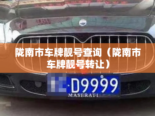 陇南市车牌靓号查询(陇南市车牌靓号转让)-第2张图片-七号汽车选号 陇南市车牌靓号查询(陇南市车牌靓号转让)-第2张图片-七号汽车选号