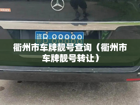 衢州市车牌靓号查询（衢州市车牌靓号转让）-第2张图片-七号汽车选号