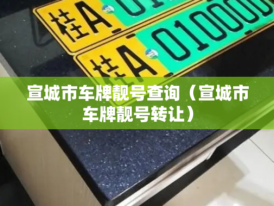 宣城市车牌靓号查询(宣城市车牌靓号转让)-第3张图片-七号汽车选号 宣城市车牌靓号查询(宣城市车牌靓号转让)-第3张图片-七号汽车选号