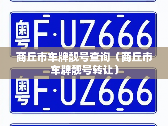 商丘市车牌靓号查询(商丘市车牌靓号转让)-第3张图片-七号汽车选号 商丘市车牌靓号查询(商丘市车牌靓号转让)-第3张图片-七号汽车选号
