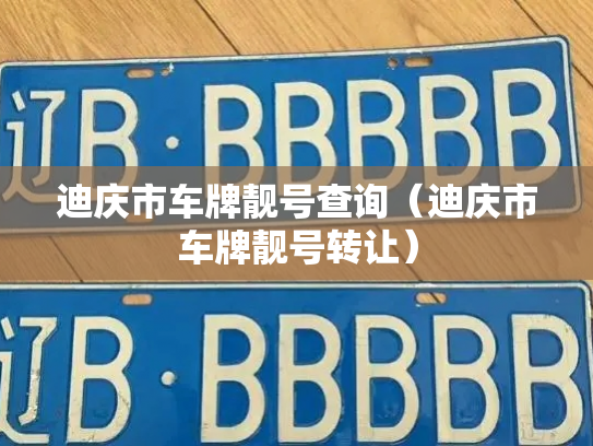 迪庆市车牌靓号查询（迪庆市车牌靓号转让）