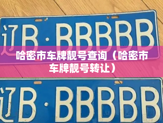 哈密市车牌靓号查询(哈密市车牌靓号转让)-第3张图片-七号汽车选号 哈密市车牌靓号查询(哈密市车牌靓号转让)-第3张图片-七号汽车选号