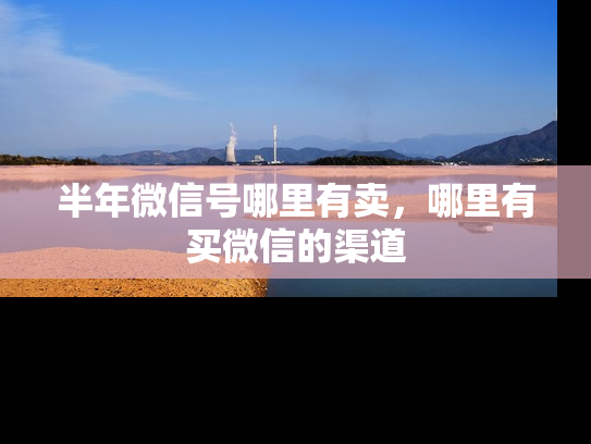 半年微信号哪里有卖，哪里有买微信的渠道-第1张图片-七号汽车选号