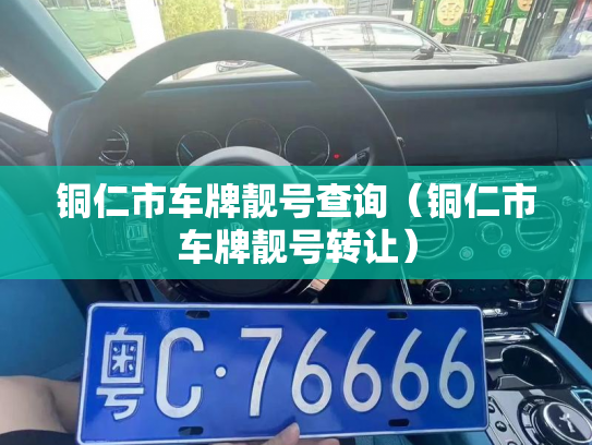 铜仁市车牌靓号查询（铜仁市车牌靓号转让）-第2张图片-七号汽车选号