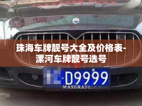 珠海车牌靓号大全及价格表-漯河车牌靓号选号-第3张图片-七号汽车选号 珠海车牌靓号大全及价格表-漯河车牌靓号选号-第3张图片-七号汽车选号