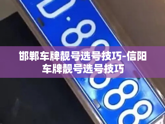 邯郸车牌靓号选号技巧-信阳车牌靓号选号技巧-第1张图片-七号汽车选号 邯郸车牌靓号选号技巧-信阳车牌靓号选号技巧-第1张图片-七号汽车选号
