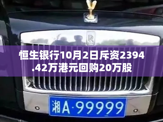 恒生银行10月2日斥资2394.42万港元回购20万股-第4张图片-七号汽车选号