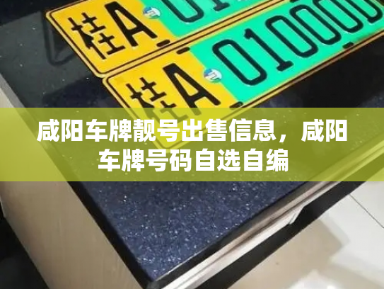 咸阳车牌靓号出售信息，咸阳车牌号码自选自编