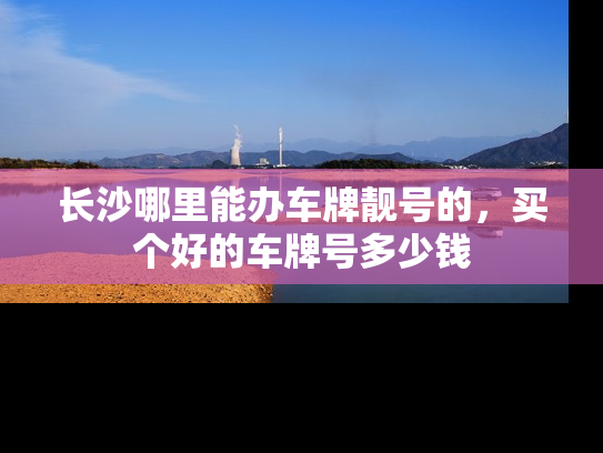 长沙哪里能办车牌靓号的，买个好的车牌号多少钱