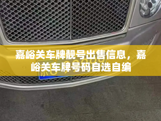 嘉峪关车牌靓号出售信息,嘉峪关车牌号码自选自编-第2张图片-七号汽车选号 嘉峪关车牌靓号出售信息,嘉峪关车牌号码自选自编-第2张图片-七号汽车选号