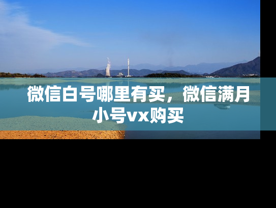 微信白号哪里有买，微信满月小号vx购买-第1张图片-七号汽车选号