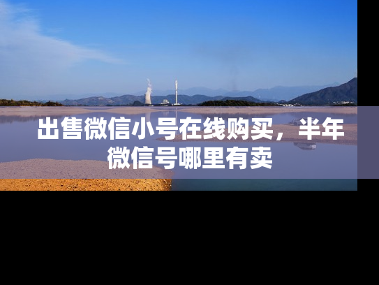 出售微信小号在线购买，半年微信号哪里有卖-第1张图片-七号汽车选号