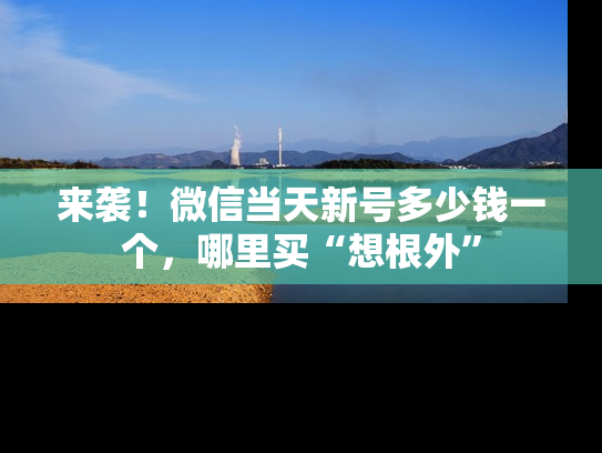 来袭！微信当天新号多少钱一个，哪里买“想根外”-第1张图片-七号汽车选号