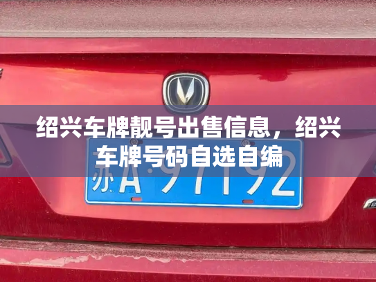 绍兴车牌靓号出售信息，绍兴车牌号码自选自编-第3张图片-七号汽车选号