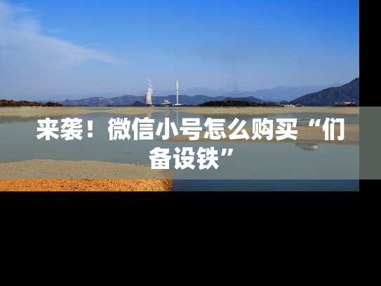 来袭！微信小号怎么购买“们备设铁”-第1张图片-七号汽车选号