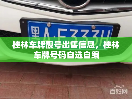 桂林车牌靓号出售信息，桂林车牌号码自选自编-第2张图片-七号汽车选号