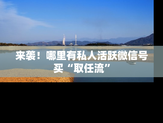 来袭！哪里有私人活跃微信号买“取任流”-第1张图片-七号汽车选号