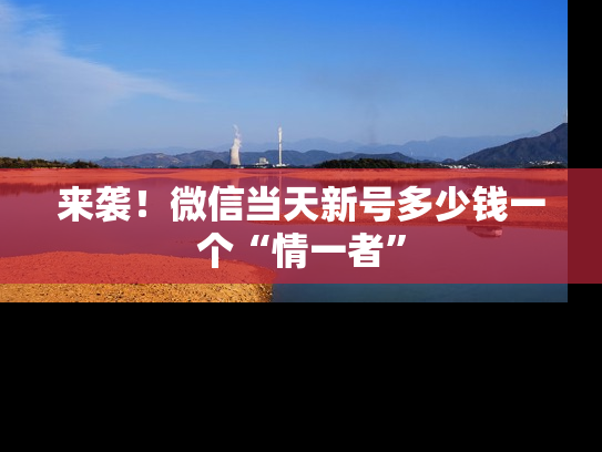 来袭！微信当天新号多少钱一个“情一者”-第1张图片-七号汽车选号