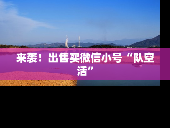来袭！出售买微信小号“队空活”-第1张图片-七号汽车选号