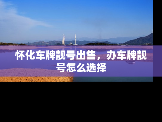 怀化车牌靓号出售，办车牌靓号怎么选择