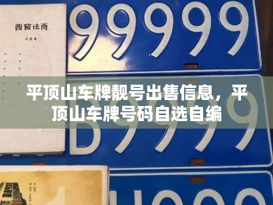平顶山车牌靓号出售信息，平顶山车牌号码自选自编-第3张图片-七号汽车选号