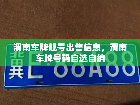 渭南车牌靓号出售信息,渭南车牌号码自选自编-第3张图片-七号汽车选号 渭南车牌靓号出售信息,渭南车牌号码自选自编-第3张图片-七号汽车选号