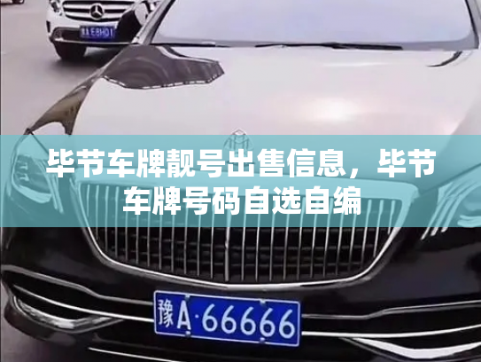 毕节车牌靓号出售信息,毕节车牌号码自选自编-第3张图片-七号汽车选号 毕节车牌靓号出售信息,毕节车牌号码自选自编-第3张图片-七号汽车选号