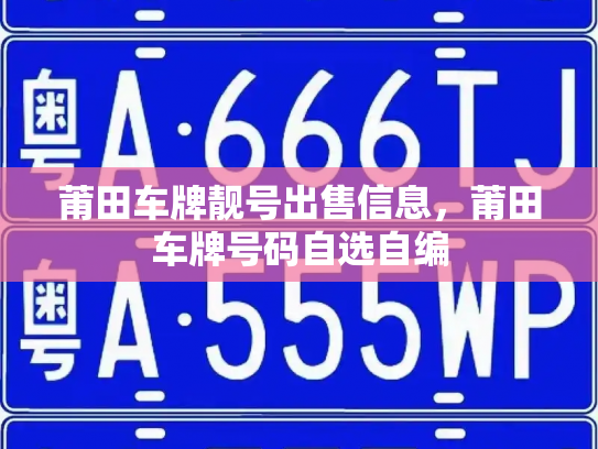 莆田车牌靓号出售信息,莆田车牌号码自选自编-第2张图片-七号汽车选号 莆田车牌靓号出售信息,莆田车牌号码自选自编-第2张图片-七号汽车选号