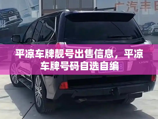 平凉车牌靓号出售信息，平凉车牌号码自选自编