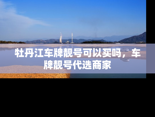 牡丹江车牌靓号可以买吗，车牌靓号代选商家