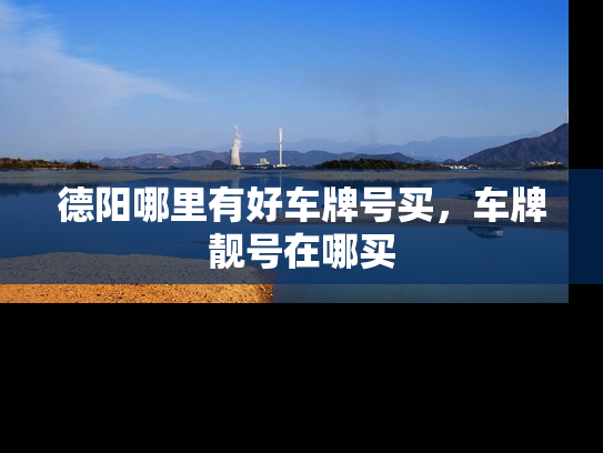 德阳哪里有好车牌号买，车牌靓号在哪买